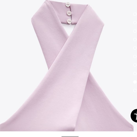 purple mauve halter one piece bodysuit - Picture 8 of 12